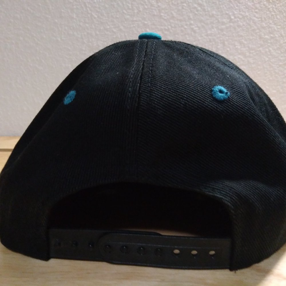 Vintage Reebok San Jose Sharks NHL Snap Back Hat - Picture 4 of 8